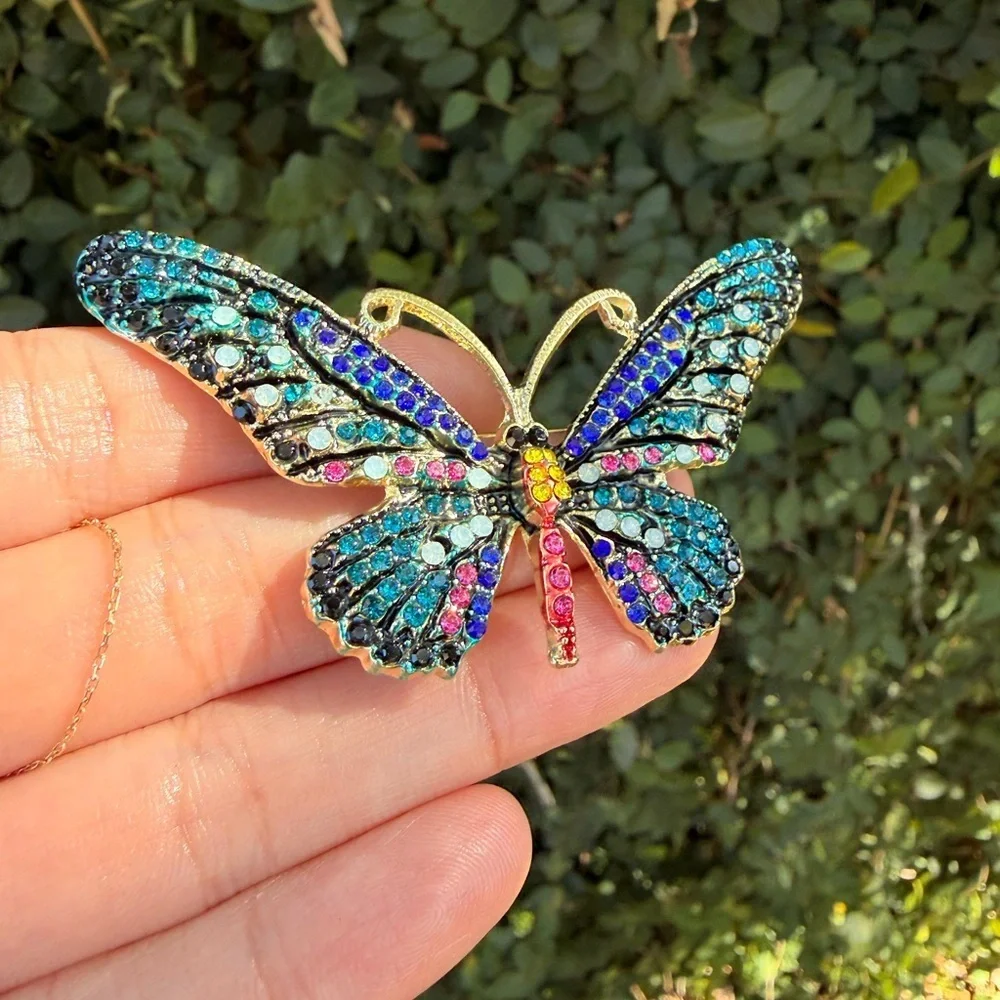 Brooch Colorful Butterfly Brooch